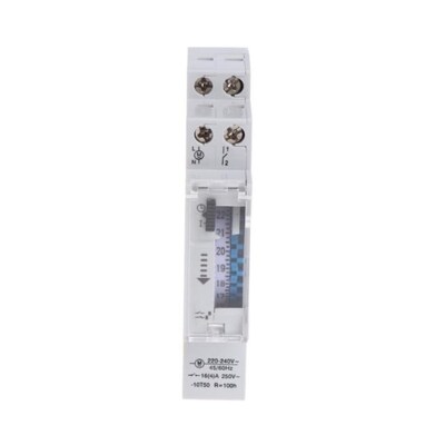 110-240V 16A 15 Minutes Mechanical Timer 24 Hours Programmab