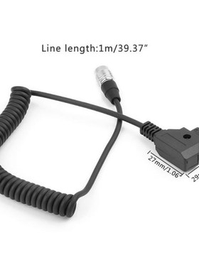 100cm D-Tap To Hirose 4pin Male Plug Power Cable Sound Devic