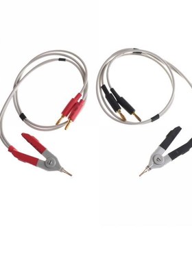 LCR Meters Clips Resistance Test Leads Banana Plug Clip Cabl