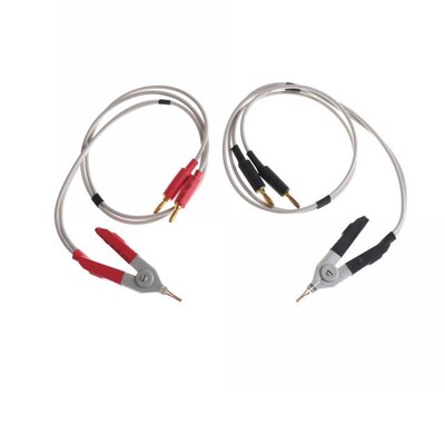 LCR Meters Clips Resistance Test Leads Banana Plug Clip Cabl