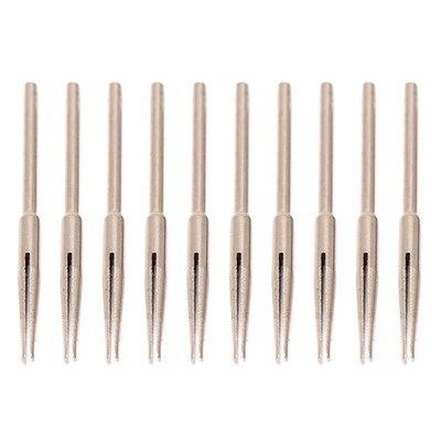 7XEA Split Mandrels Sandpaper Clamp Abrasive Holder Clip Rod