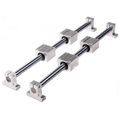1 Pair Optical Axis Guide Heavy Slide Linear Bearing Precisi
