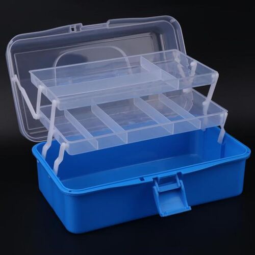 Transparent Folded Tool Box Work-box Foldable Toolbox Medici