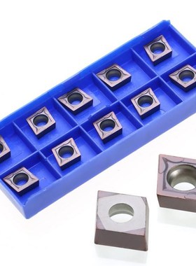 10pcs CCMT09T304 VP15TF Carbide Inserts 4mm Hole Diameter La