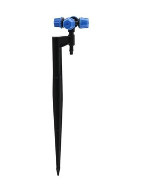 3 Sets Cross Atomization Nozzles With Inserting Pole Garden