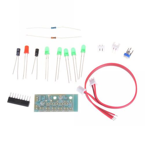 1Set 3.5 V--12V KA2284 Voltage  5pcs LED Audio Level Indicat