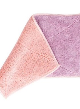 Home Cleaning Cloths Absorbent Thicker Double-layer Microfib