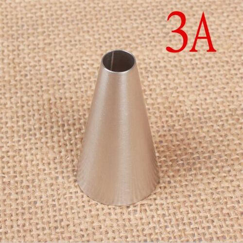 #3A Round Icing Piping Nozzles DIY Cream Writting Cake Decor
