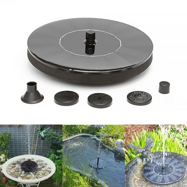 solar fountain watering kit power solar pump pool pond subme