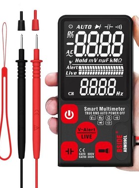 NEW Ultra-Portable Digital Multimeter ADMS7/S9CL Large LCD 3