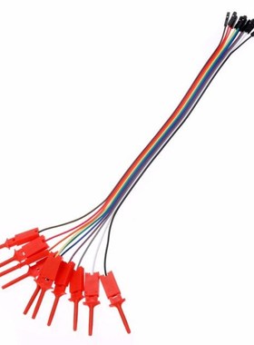 Mayitr 10pcs High Efficiency Logic Analyzer Cable Gripper Pr