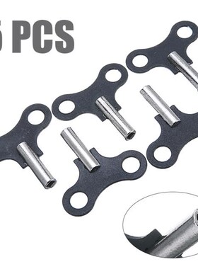 5pcs/lot Wood Clock Repair Tool Metal Clock Key Accessories