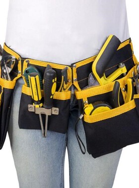 Multi-functional Electrician Tools Bag Waist Pouch Belt Stor