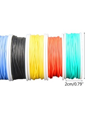 30AWG Five-color Flexible Silicone Wire High Temperature Res