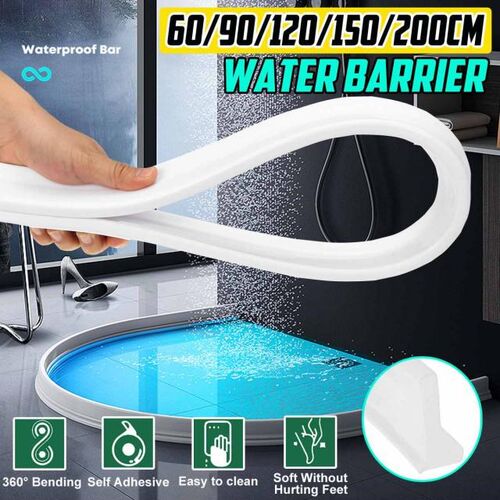 Bathroom Water Stopper Water Partition Dry&Wet Separation Fl