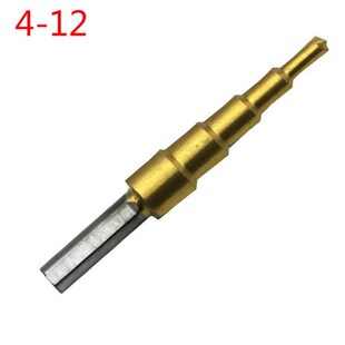 1PCS Step Drill Bit HSS Steel Cone Titanium Coated Woodworki