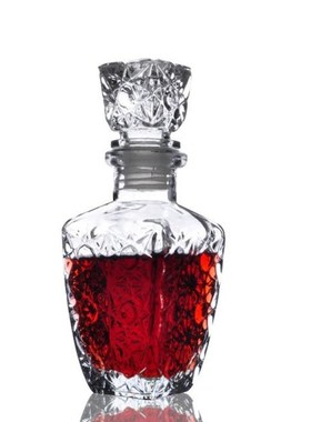 200ML / 500ML / 850ML Crystal Bottle Glass Cup With Lid Whis