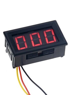 1pc DIY DC100V 10A Voltmeter Ammeter Blue Red Dual Amp Volt