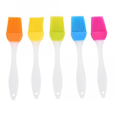 Randome Color Silica Gel Brush High Temperature Baking Barbe