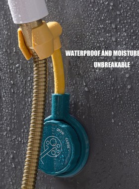 Seamless Shower Head Fixed Base Hook Punch Free Shower Mount