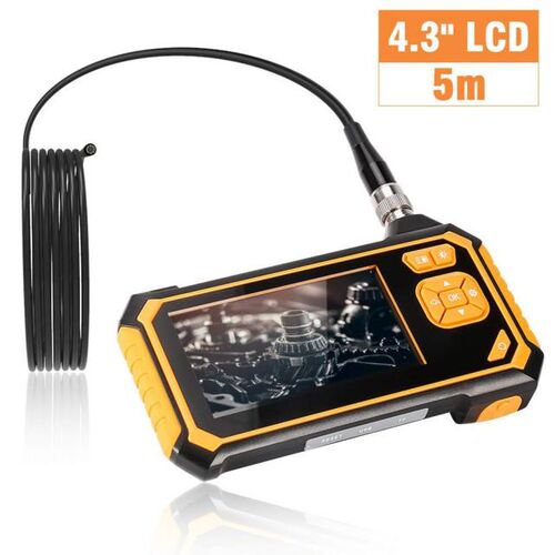 2019 New LCD Digital Endoscope Semi-Rigid Borescope 4.3inch