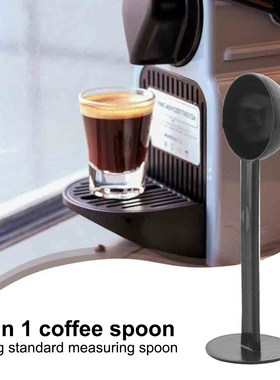 Practical Coffee Scoops 2 in 1 Plastic Coffee Bean Tea Spoon