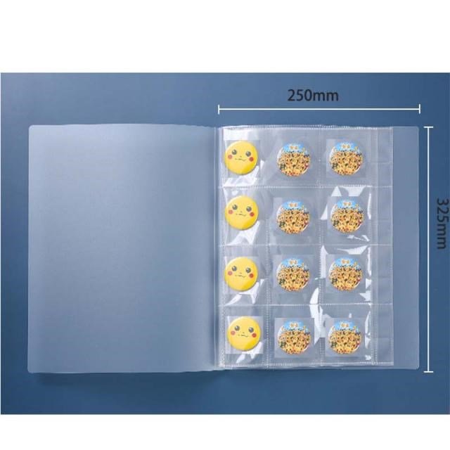 Card Storage Book Collection Book Badge Commemorative Coin C
