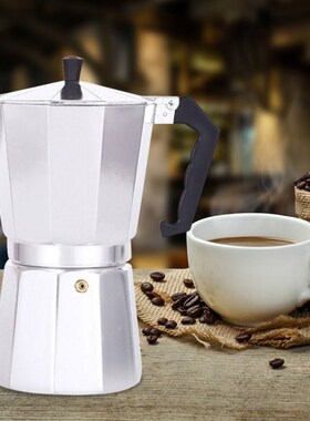 Portable 3/6/9Cup Stovetop Aluminum Coffee Maker Pot Mocha E