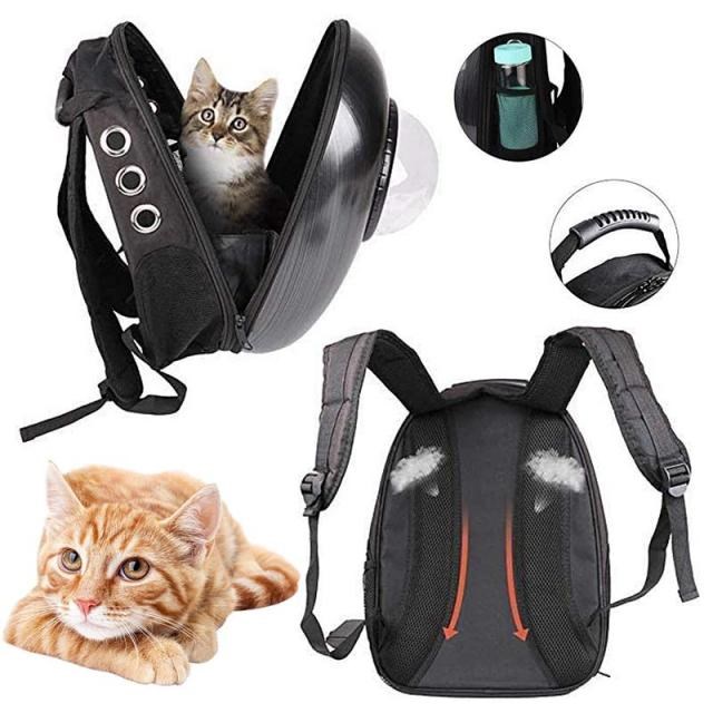 Portable Pet Backpack Dog Carrier Bag Breathable Space Capsu