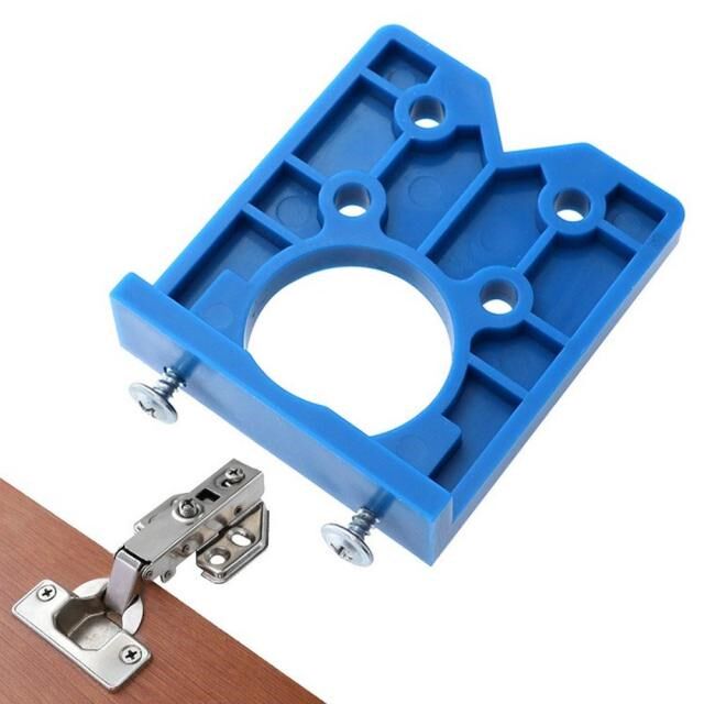 35mm Woodworking Door  Hinge Drill Cupboard Hole Locator Doo
