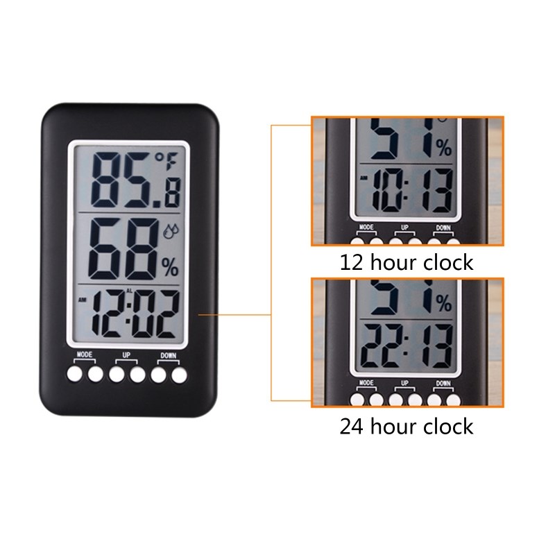 Household LCD Digital Temperature Humidity Meter Indoor hygr