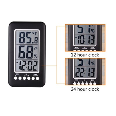 Household LCD Digital Temperature Humidity Meter Indoor hygr