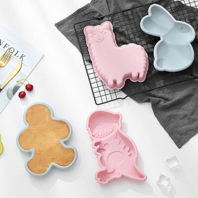 3D Silicone Mold DIY Cake Mold Easter Ornament Mold Cake Dec