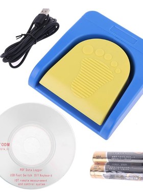 Wireless BT Foot Pedal Single Switch One Key Customized Keyb