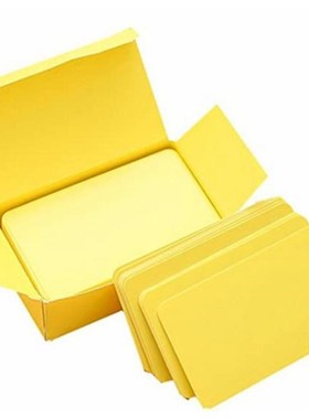 Thickening Blank Diy Graffiti Rounded Small Cards W