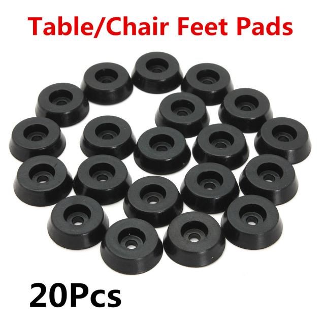 20pcs Rubber Table Furniture Chair Table Feet Leg Bottom Tip