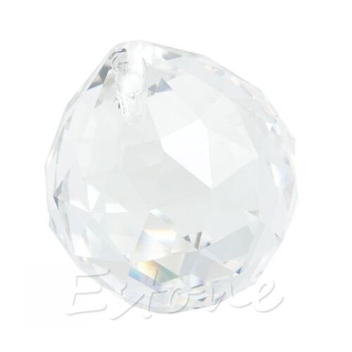 1 Clear Crystal Feng Shui Lamp Ball Prism Rainbow Sun Catche