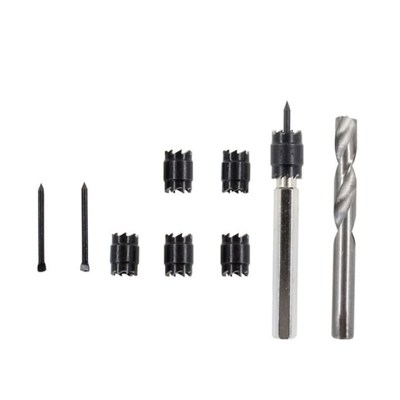 Special Tip Design Provides Precision  9 Piece of Hexagonal