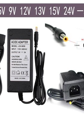 AC/DC Universal Power Adapter Supply 220V TO 12V 24V 15V 9V