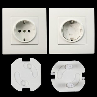 5pcs EU Power Socket Electrical Outlet Baby Kids Child Safet