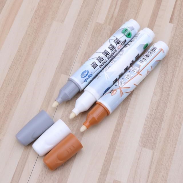 Grout Pen Tile Gap Repair 3 Colors Pen White Tile Refill Wat