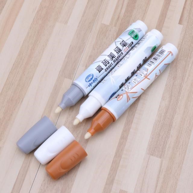 Grout Pen Tile Gap Repair 3 Colors Pen White Tile Refill Wat