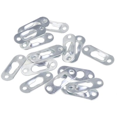 20pcs/Lot Metal Keyhole Hanger Fasteners 适用于 Picture Fram