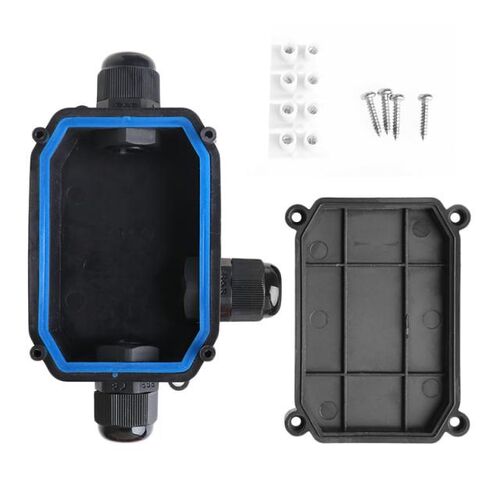 Waterproof IP66 Plastic Black Cable Wire Connector Gland El