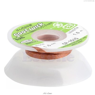2018 5 ft 1.5mm Desoldering Braid Solder Remover Wick CP-151