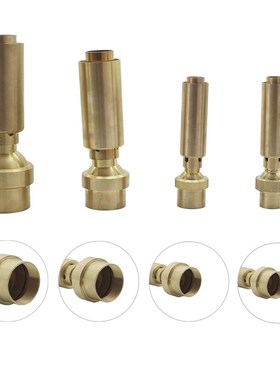 1 Pc Brass Air-Blended Bubbling Column Fountain Spray Head 3