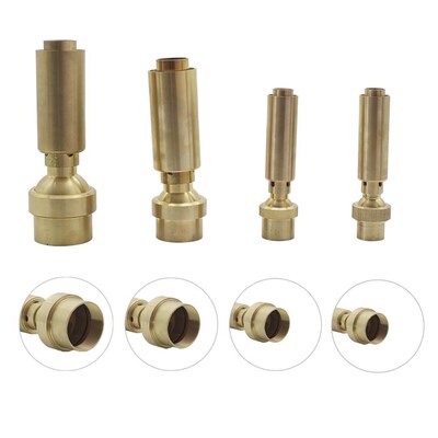 1 Pc Brass Air-Blended Bubbling Column Fountain Spray Head 3