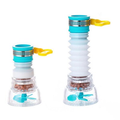 360 Adjustable Flexible Kitchen Faucet Tap Extender Splash-W