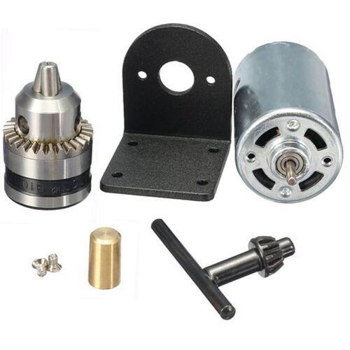 DC 12-36V Lathe Press 555 Motor With Miniature Hand Drill Ch