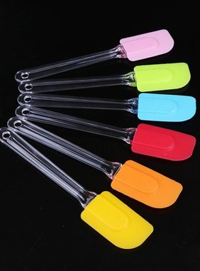 1Pc Silicone Spatula Baking Scraper Cream Butter Handled Cak